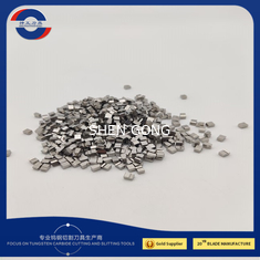 HRA92 HRA93 tungsten saw tips Cemented Carbide Tool Tips Untuk Pembuatan Gergaji Dingin